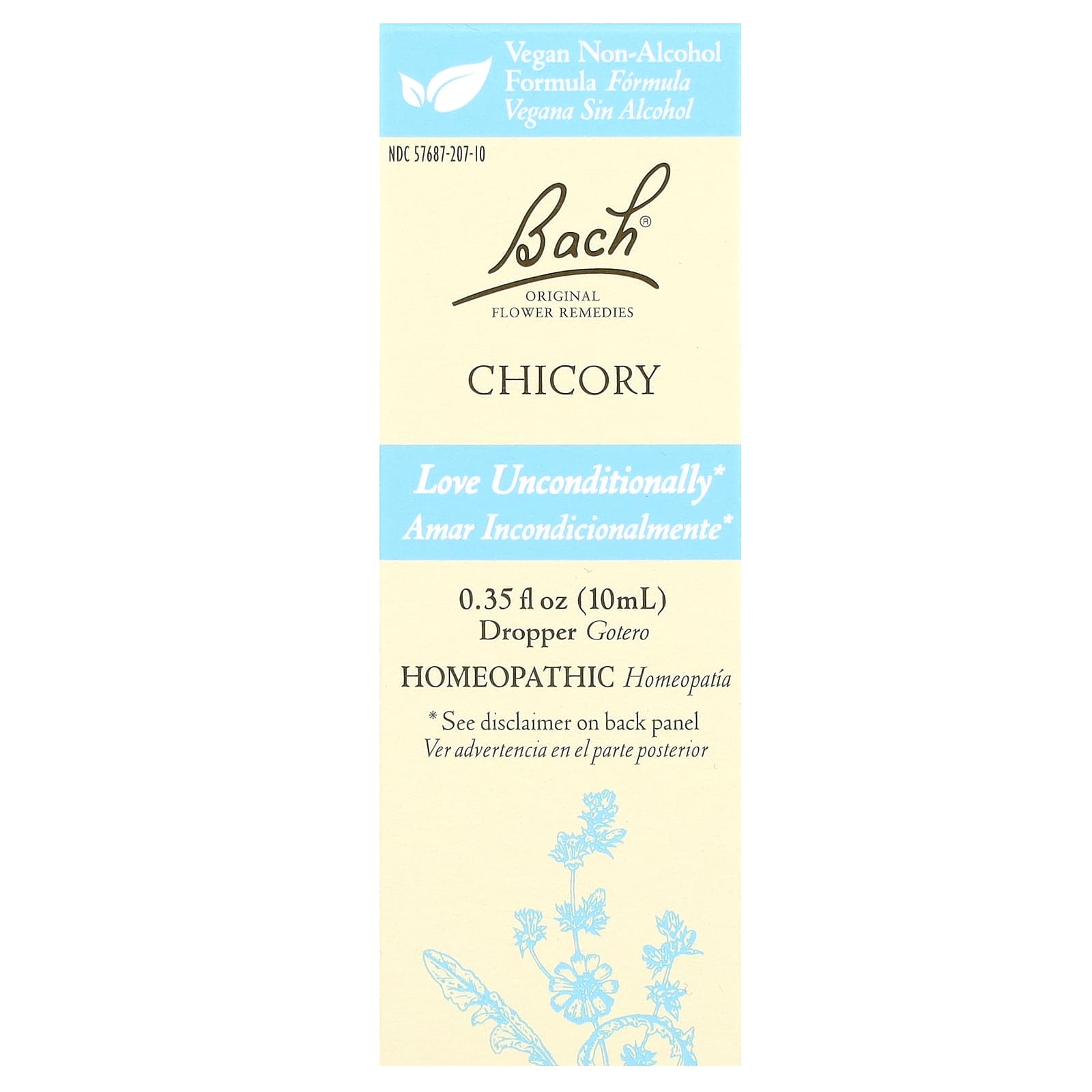 Bach Original Flower Remedies Chicory for Emotional Wellbeing - Image 1