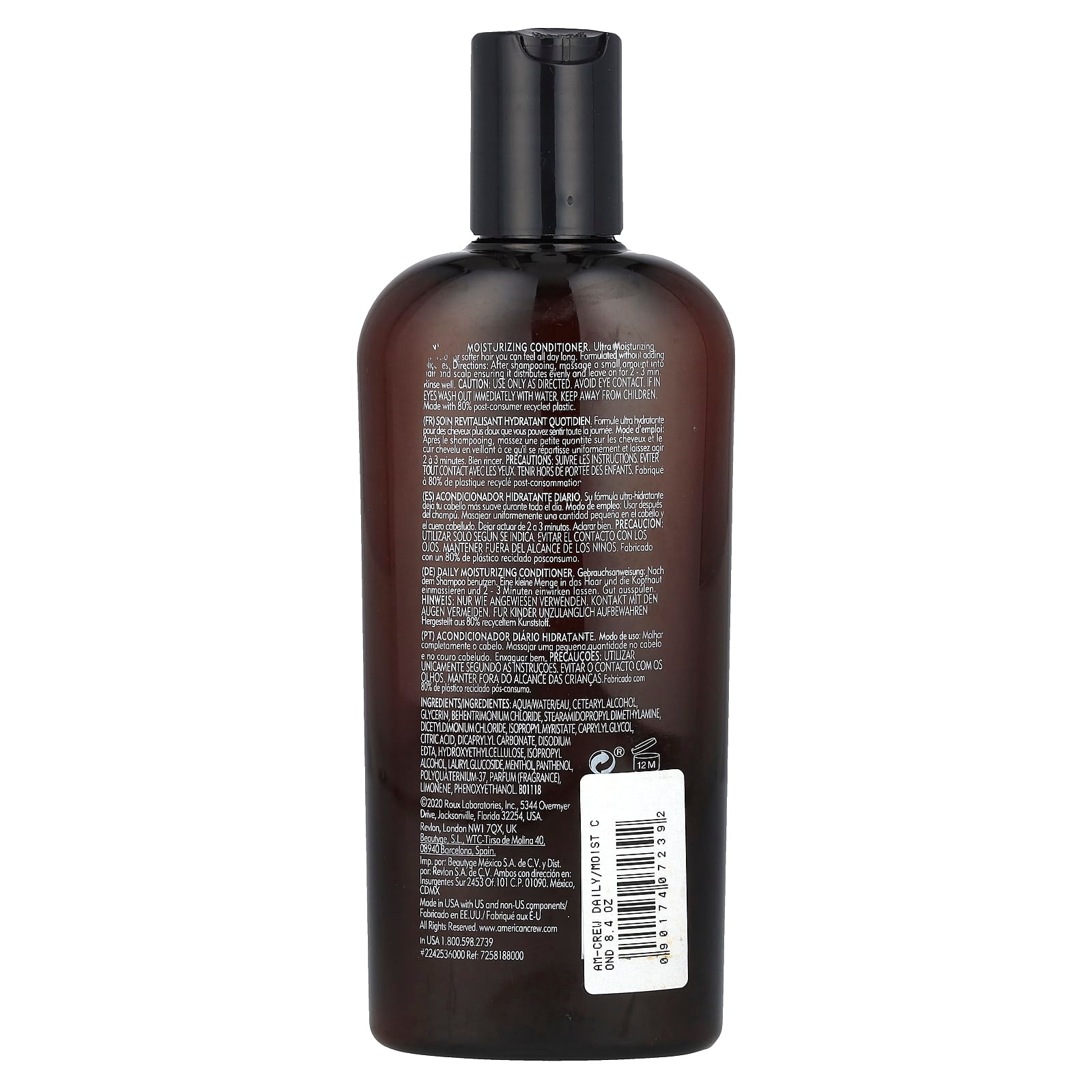 American Crew Daily Moisturizing Conditioner with Citrus Mint Fragrance, 8.4 fl oz - Image 2