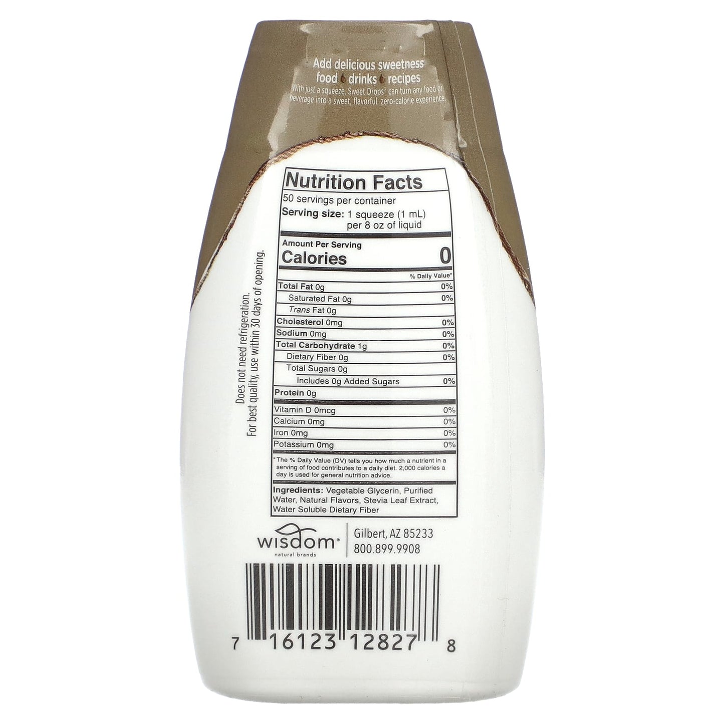 SweetLeaf Stevia, Sweet Drops, Coconut, 1.7 fl oz (50 ml) - Image 2