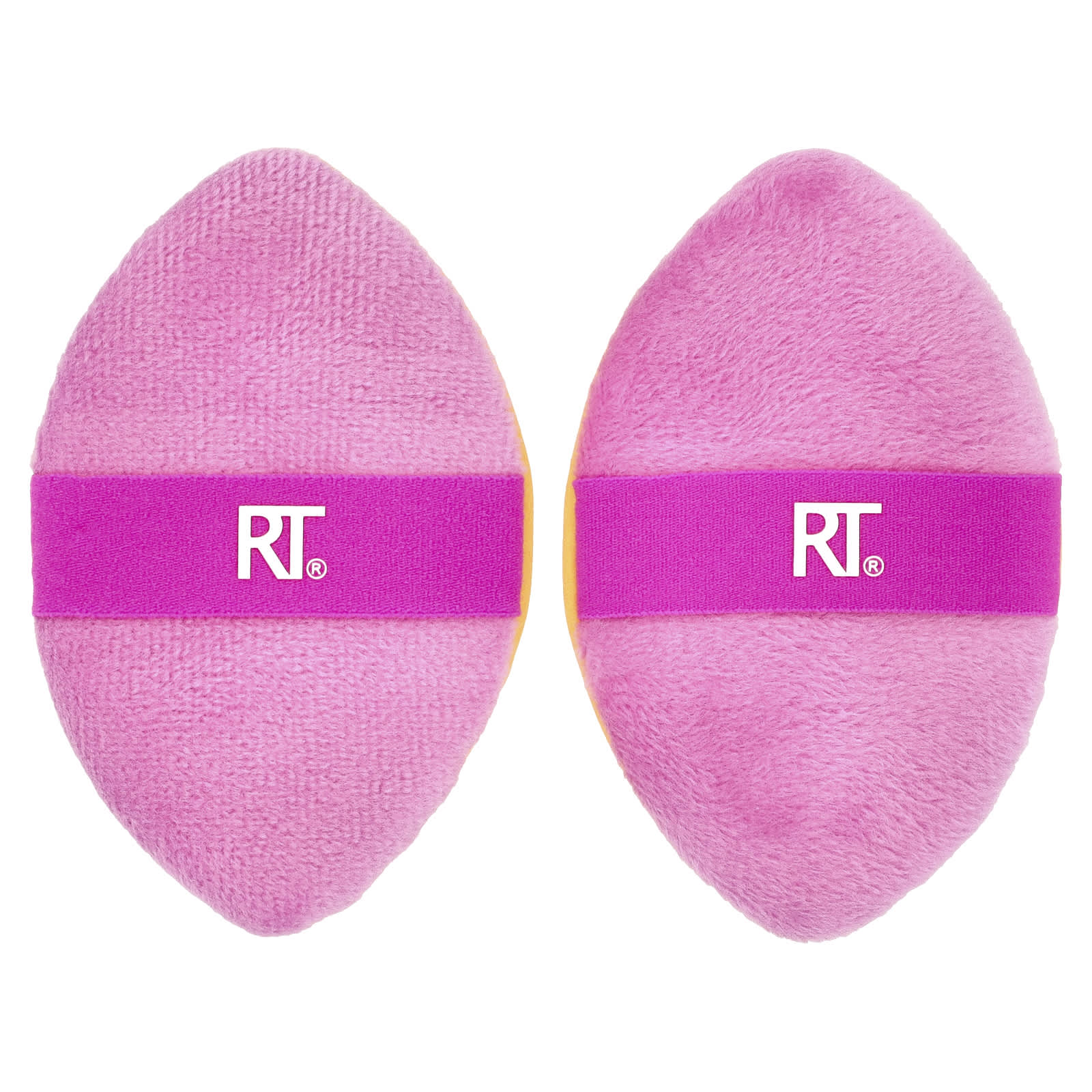 Real Techniques, Miracle 2-in-1 Powder Puff Duo, 2 Pack - Image 1