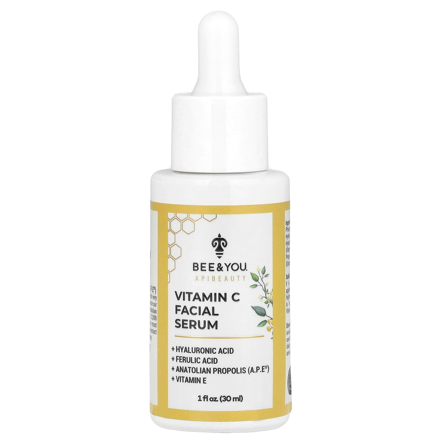 Bee & You Vitamin C Facial Serum for Brighter, Fresher Skin - 1 fl oz (30 ml) - Image 1