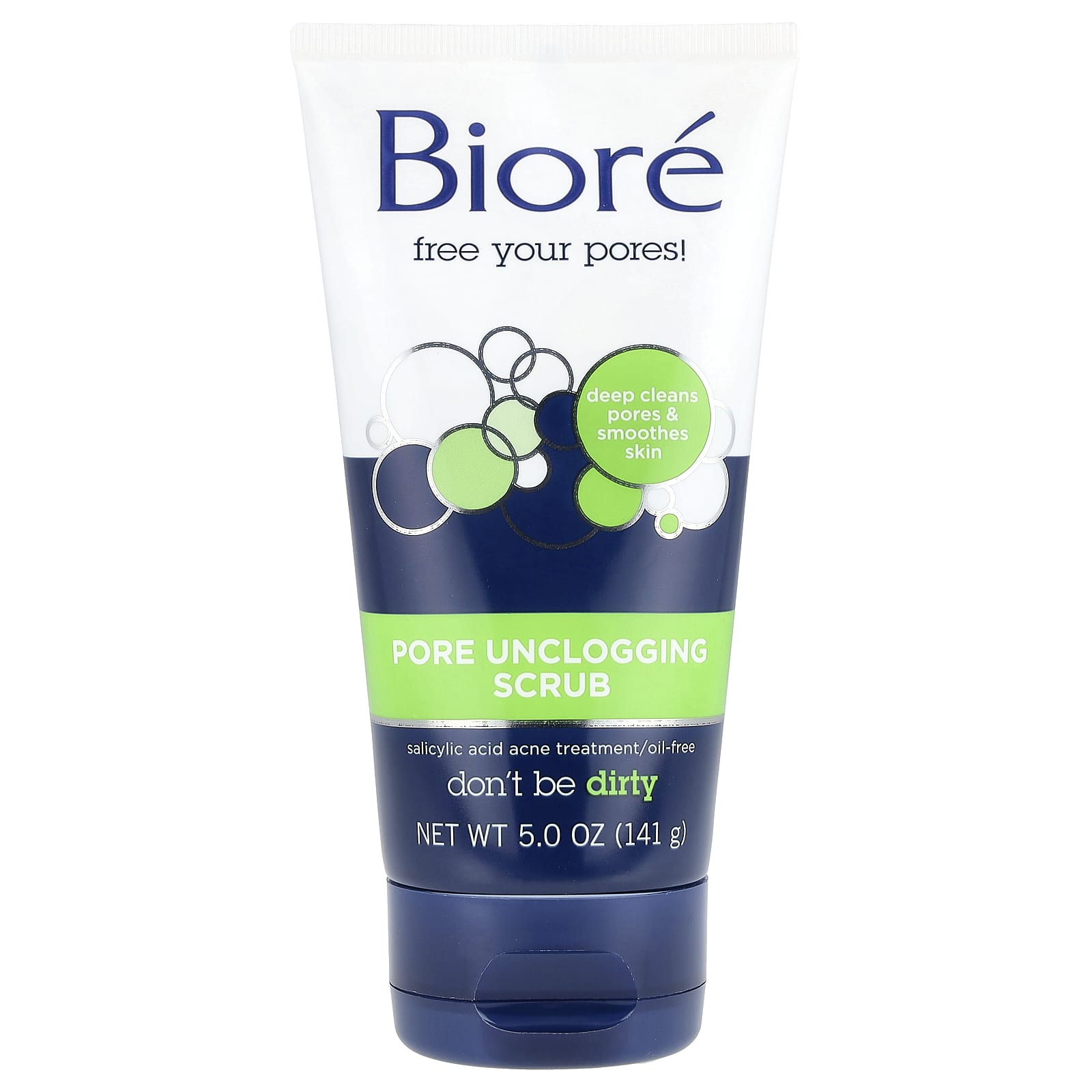 Biore Pore Unclogging Scrub - Deep Cleanse & Smooth Skin - Image 1