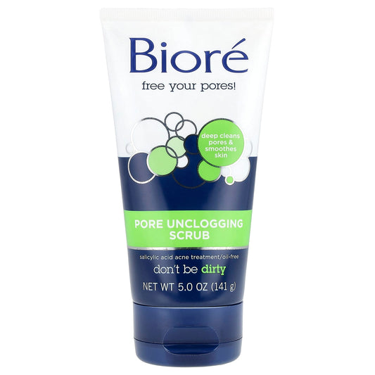 Biore Pore Unclogging Scrub - Deep Cleanse & Smooth Skin - Image 1