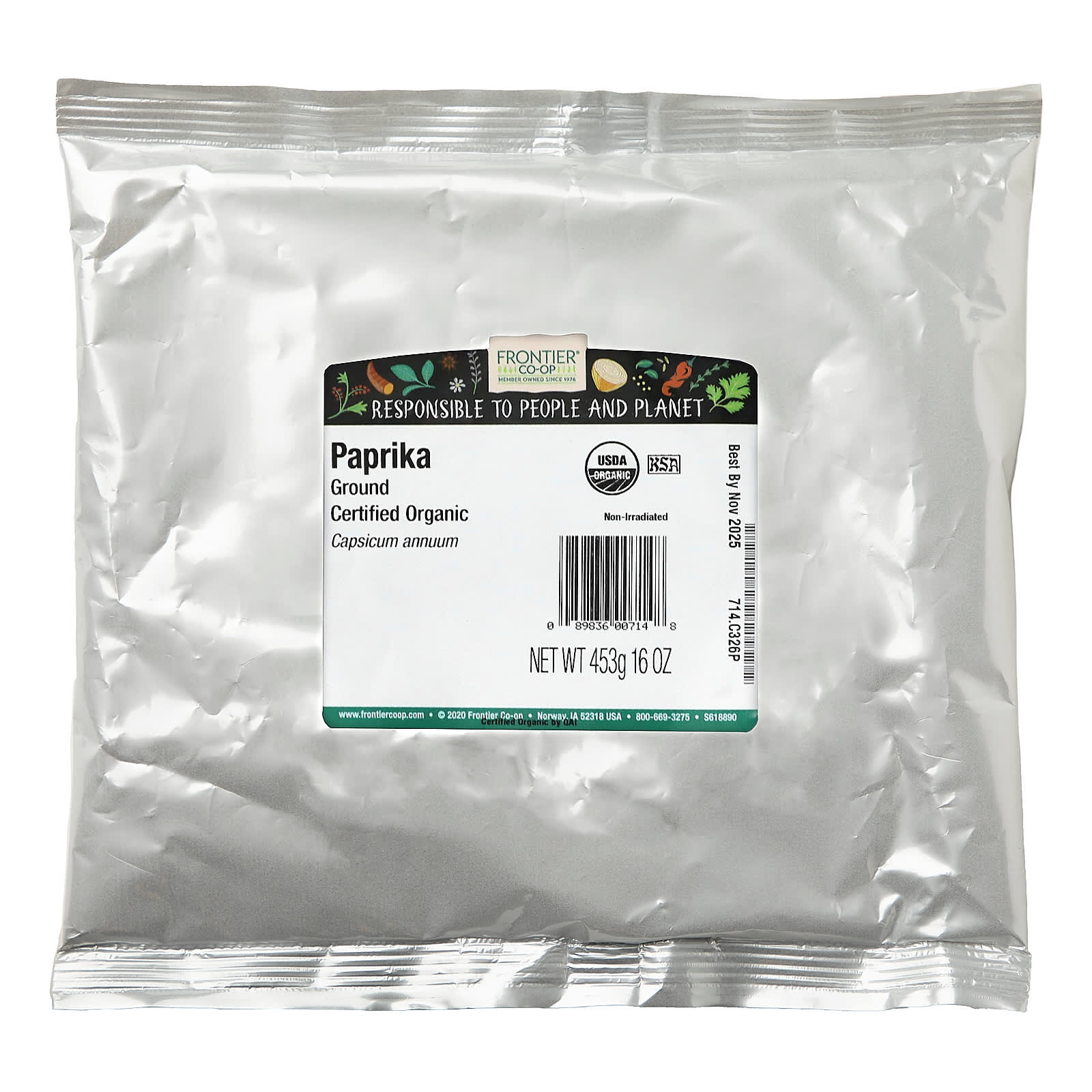 Bulk Organic Ground Paprika | Natural Color & Flavor | Frontier Co-op - Image 2