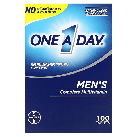 One-A-Day, Men's Complete Multivitamin, 100 Tablets - Image 1