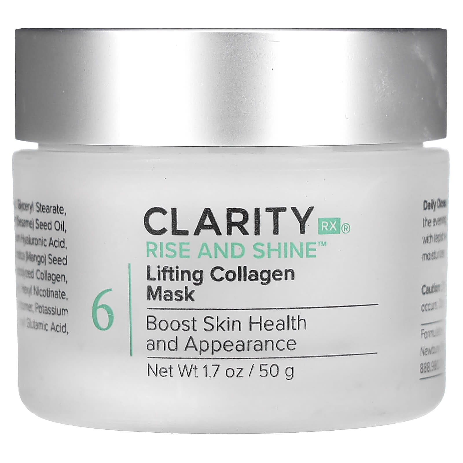 Revitalize Skin with ClarityRx Lifting Collagen Mask - Image 1