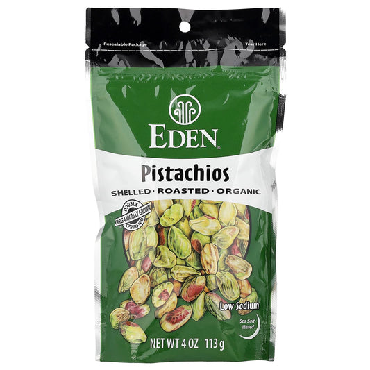 Delicious Organic Pistachios with Sea Salt | EDEN Foods - Image 1