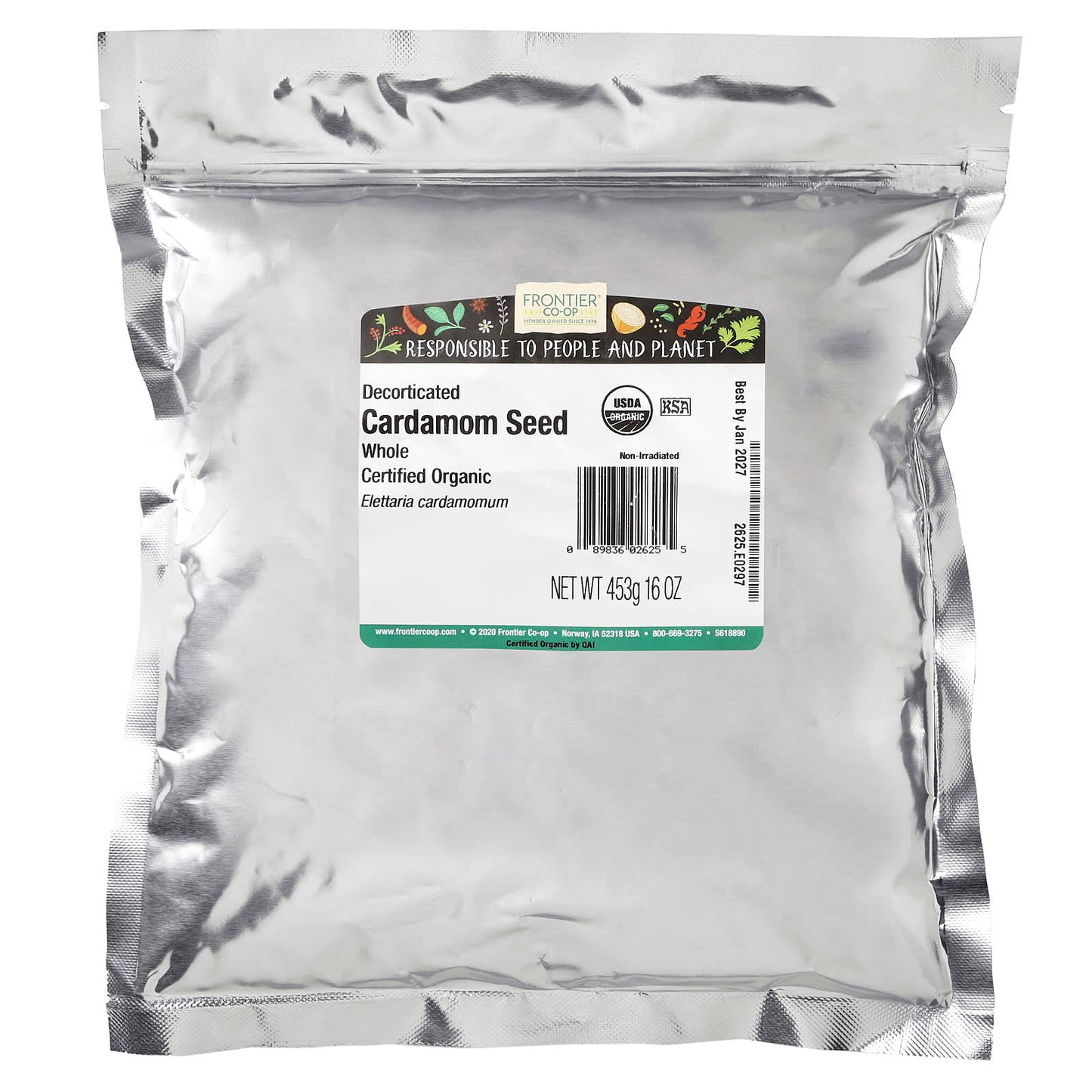 Organic Cardamom Seeds - 16 oz by Frontier Co-op - Image 2