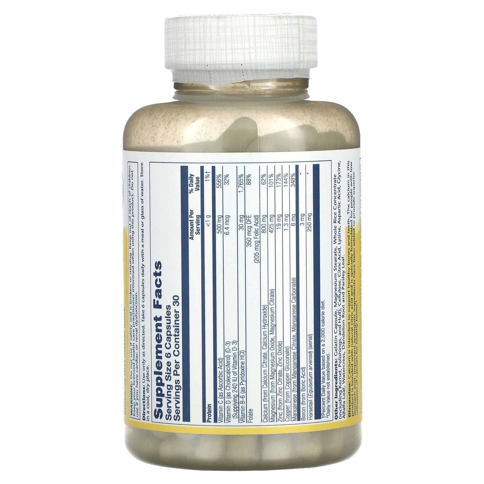 Solaray, Calcium Citrate Supreme, 180 Capsules