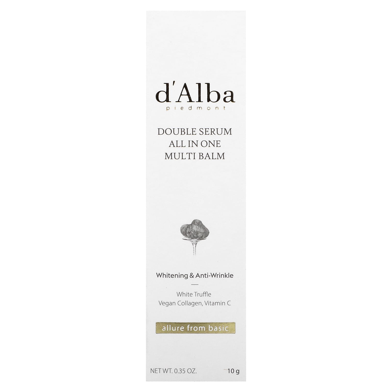 d'Alba Double Serum All-in-One Multi Balm for Wrinkle Reduction and Brightening - Image 2