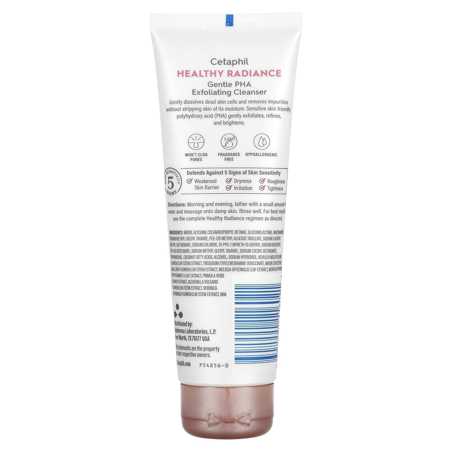 Cetaphil Healthy Radiance Gentle PHA Exfoliating Cleanser, 4.2oz - Image 2