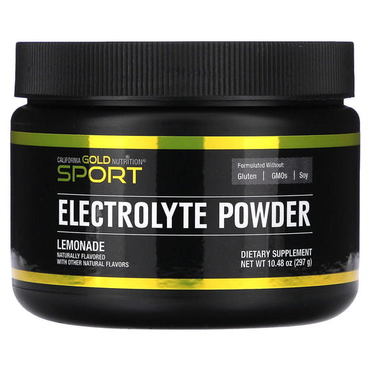 Electrolyte Powder for Athletes - Natural Lemonade Flavor - Image 1