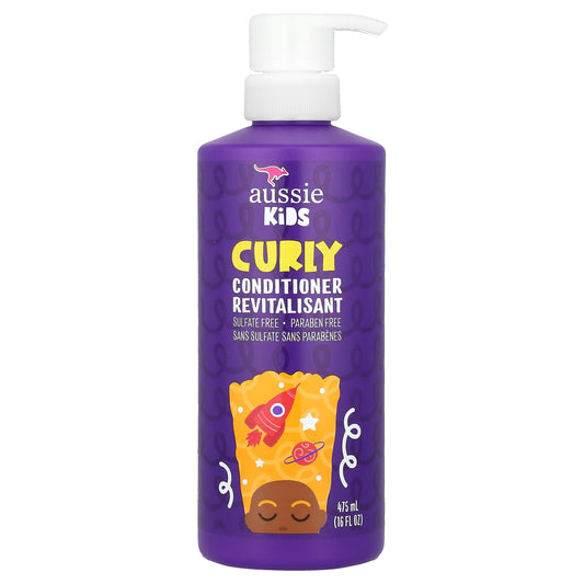 Aussie Kids Curly Conditioner, 16 fl oz - Sulfate Free, Paraben Free - Image 1