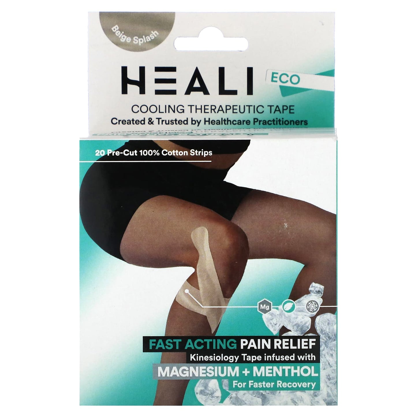 Heali Medical Corp - Cooling Therapeutic Kinesiology Tape for Pain Relief - Image 1