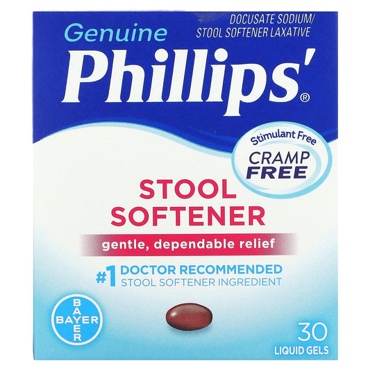 Phillip's, Stool Softener, 30 Liquid Gels - Image 1