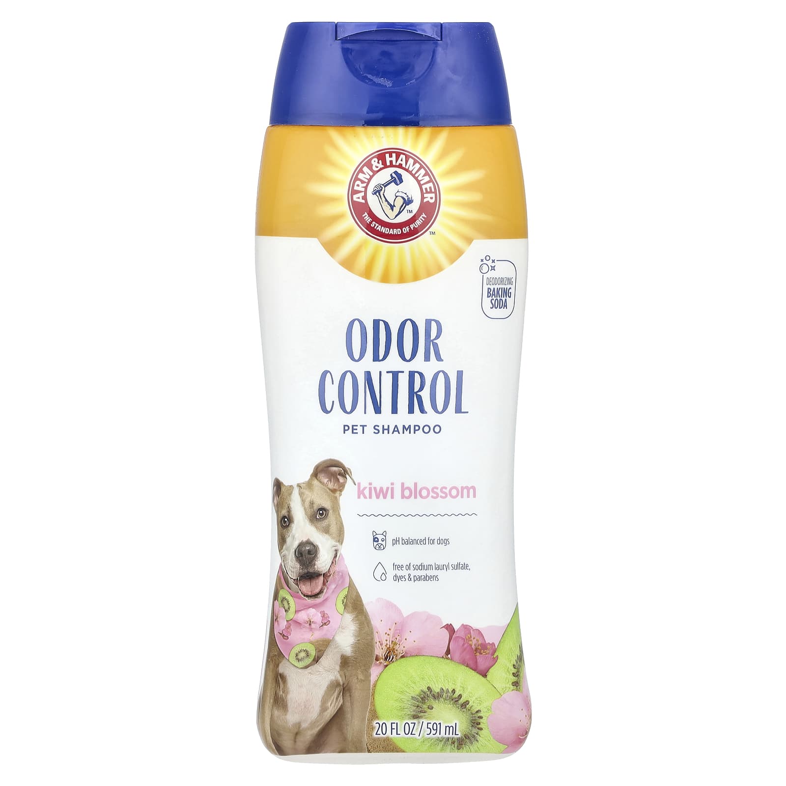 Arm & Hammer Odor Control Pet Shampoo for Dogs - 20 fl oz (591 ml) - Image 1