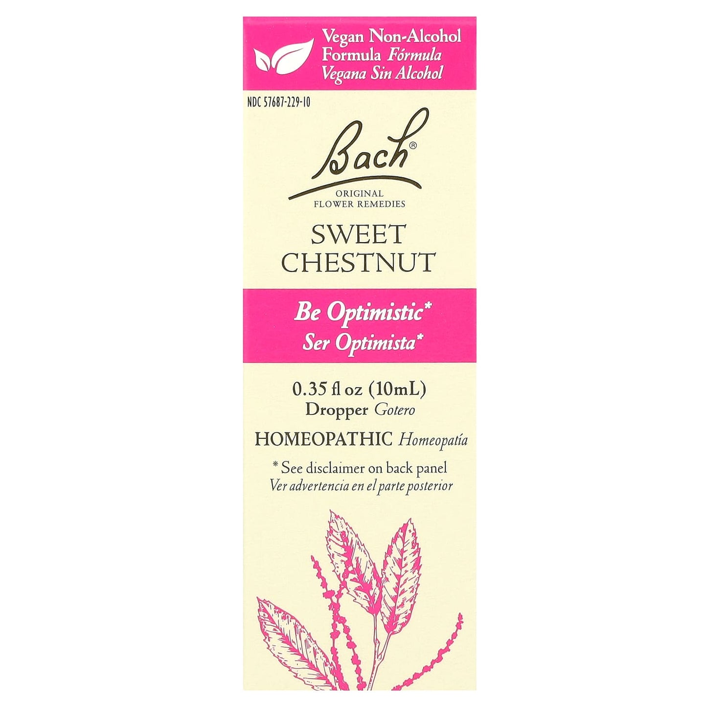 Sweet Chestnut Flower Remedy by Bach for Emotional Relief - Image 1
