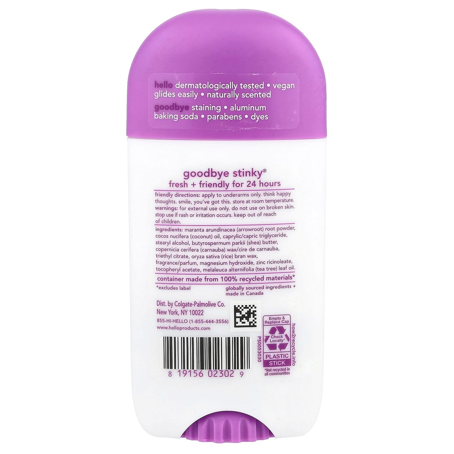 Natural Deodorant with Shea Butter & Lavender Vanilla - 24 Hour Protection - Image 2