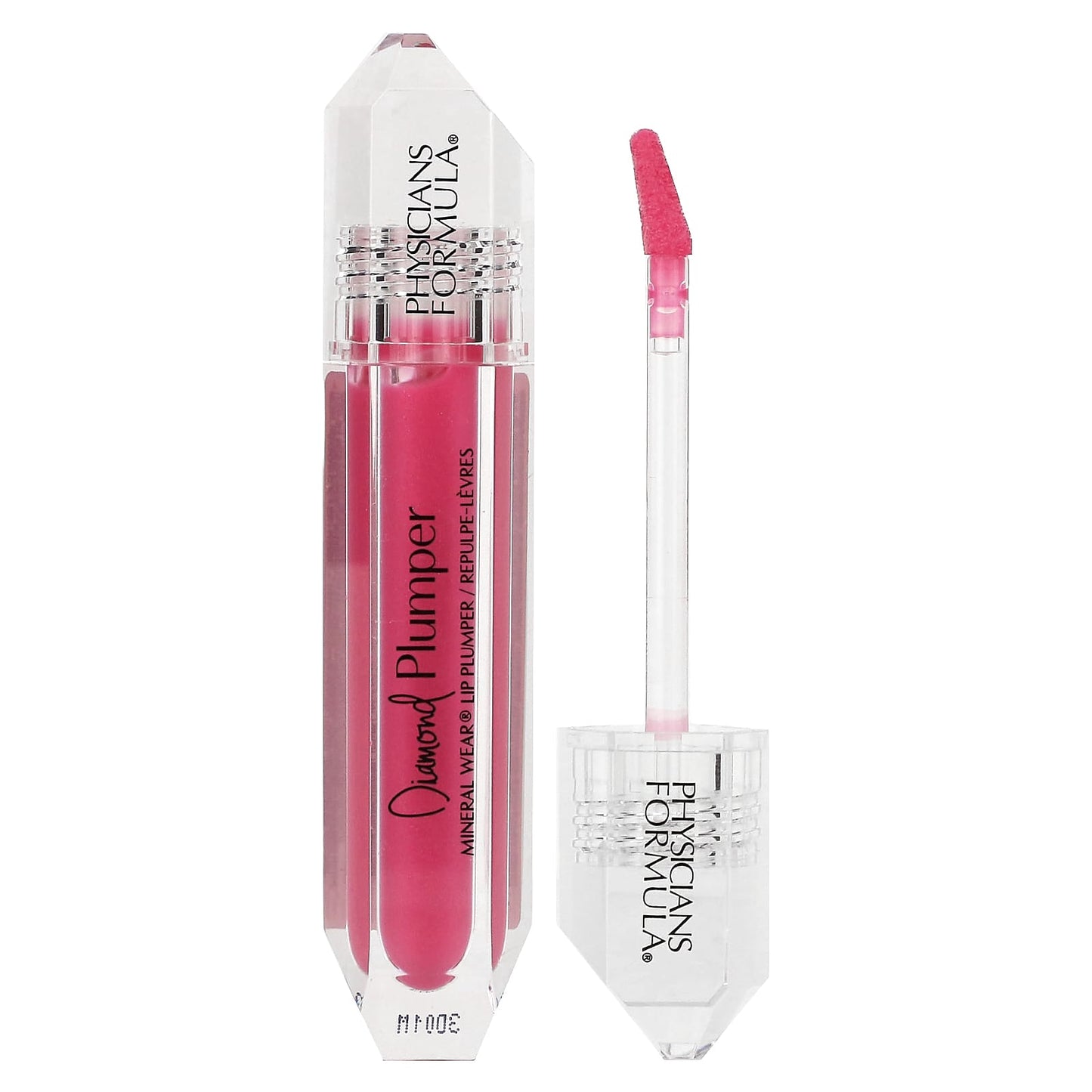 Physicians Formula, Diamond Plumper, Mineral Wear Lip Plumber, 1711778 Pink Radiant Cut, 0.17 oz (5 ml) - Image 1