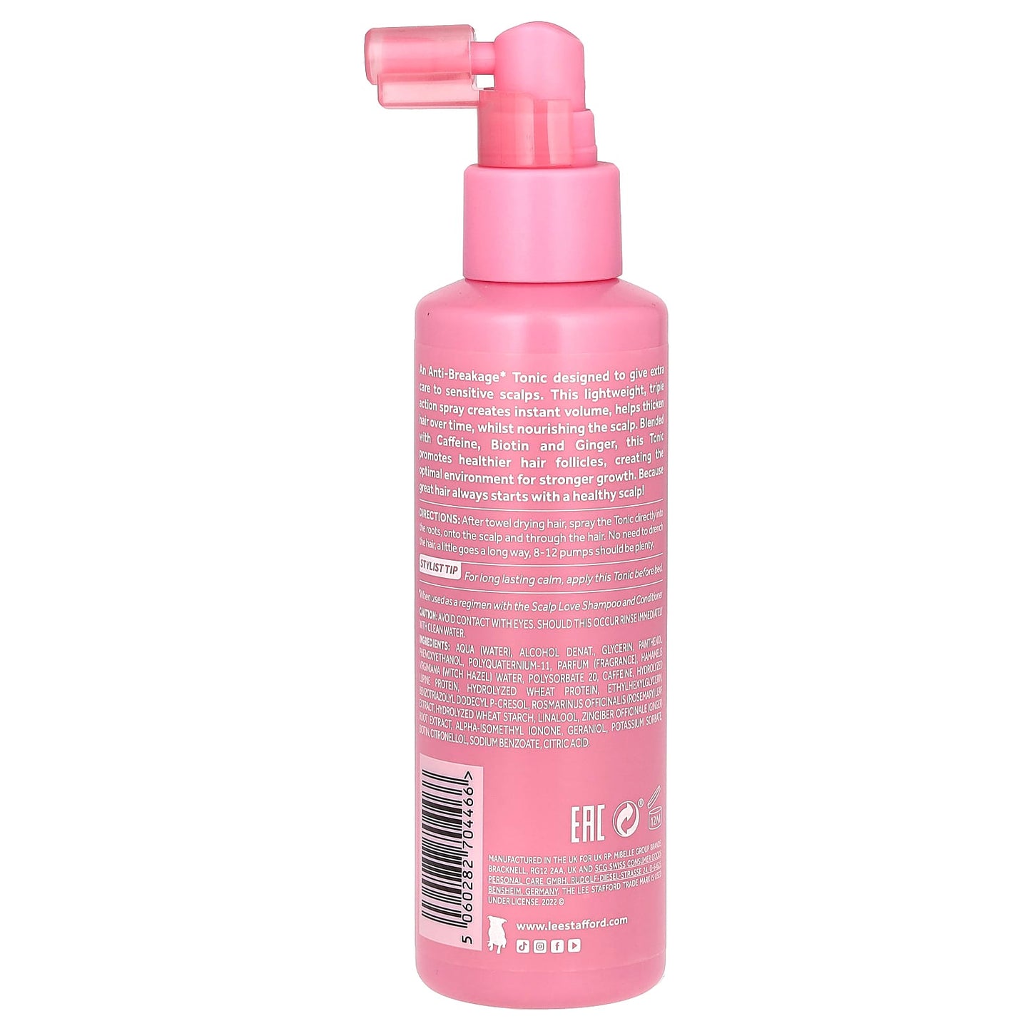 Lee Stafford, Scalp Love, Anti-Breakage Leave-In Tonic, 5 fl oz (150 ml) - Image 2