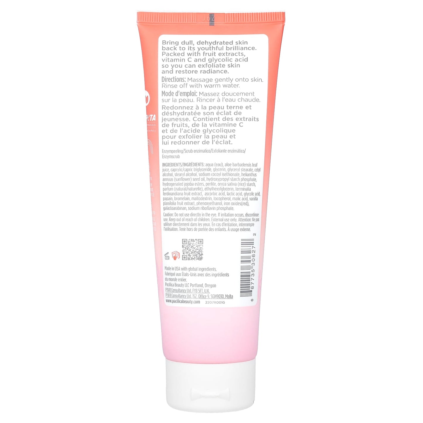 Pacifica, Glow Baby, Super Lit Enzyme Scrub, 4 fl oz (118 ml) - Image 2