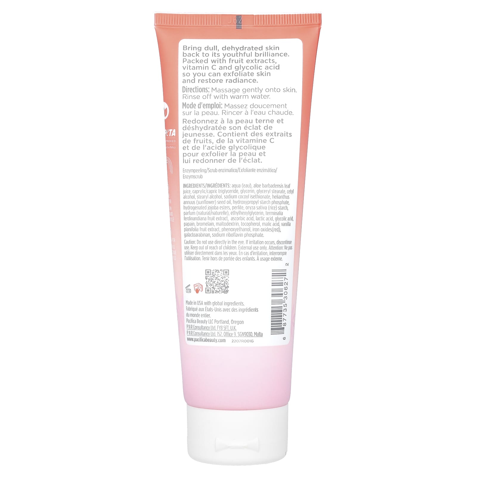 Pacifica, Glow Baby, Super Lit Enzyme Scrub, 4 fl oz (118 ml) - Image 2