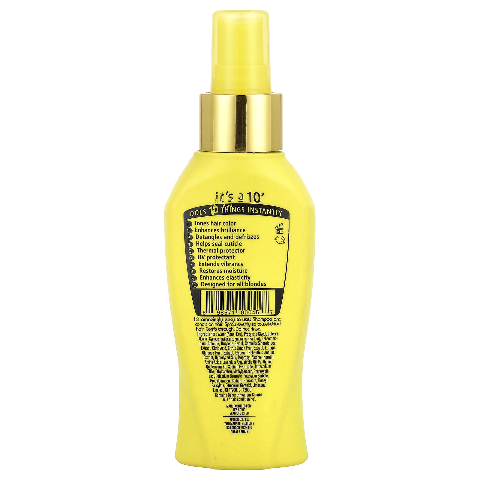 Best Blonde Hair Leave-In Conditioner for Vibrancy & Shine - Image 2
