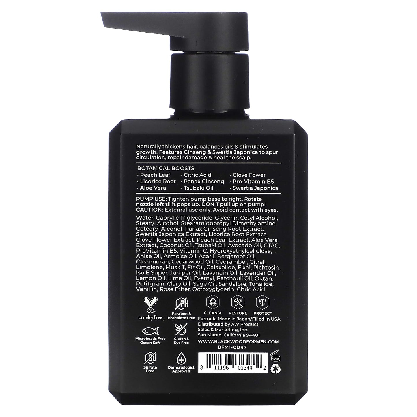 Nourish & Grow Your Locks with Blackwood For Men Daily Conditioner - Image 2