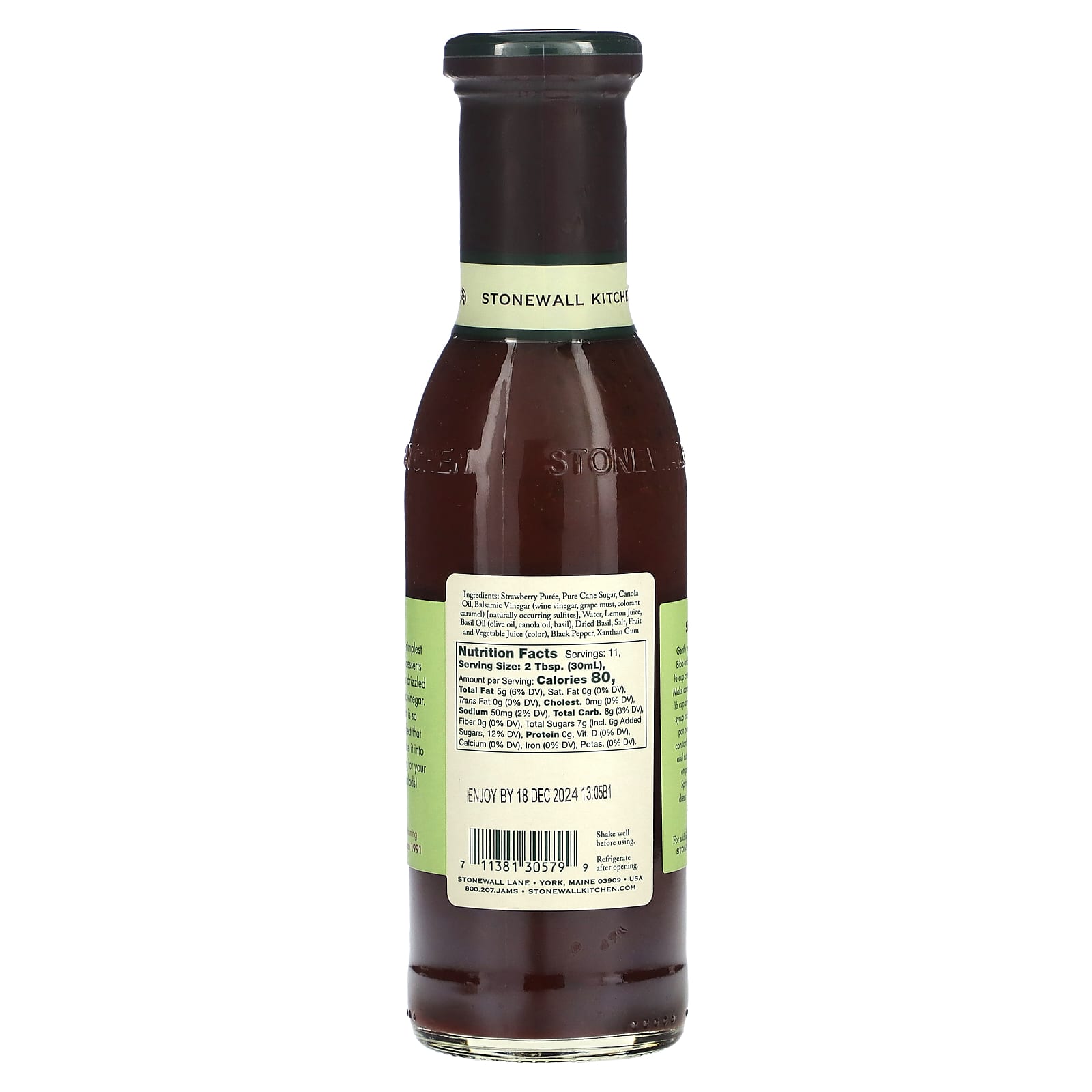 Stonewall Kitchen, Strawberry Balsamic Dressing, 11 fl oz (330 ml) - Image 2