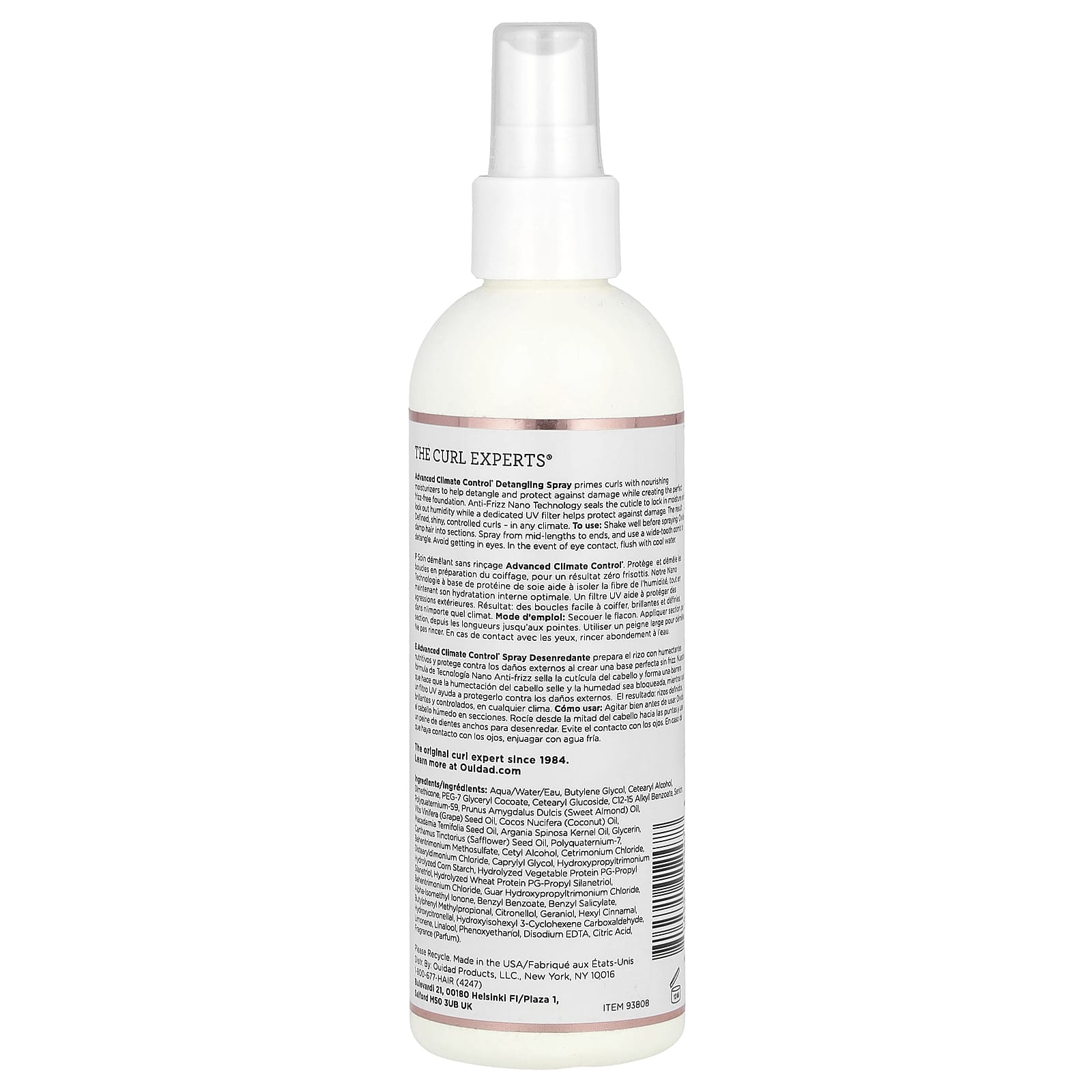 Ouidad, Advanced Climate Control®, Detangling Spray, 8.5 fl oz (250 ml) - Image 2