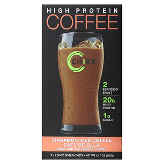 Boost Your Day with High Protein Iced Coffee by Chike Nutrition