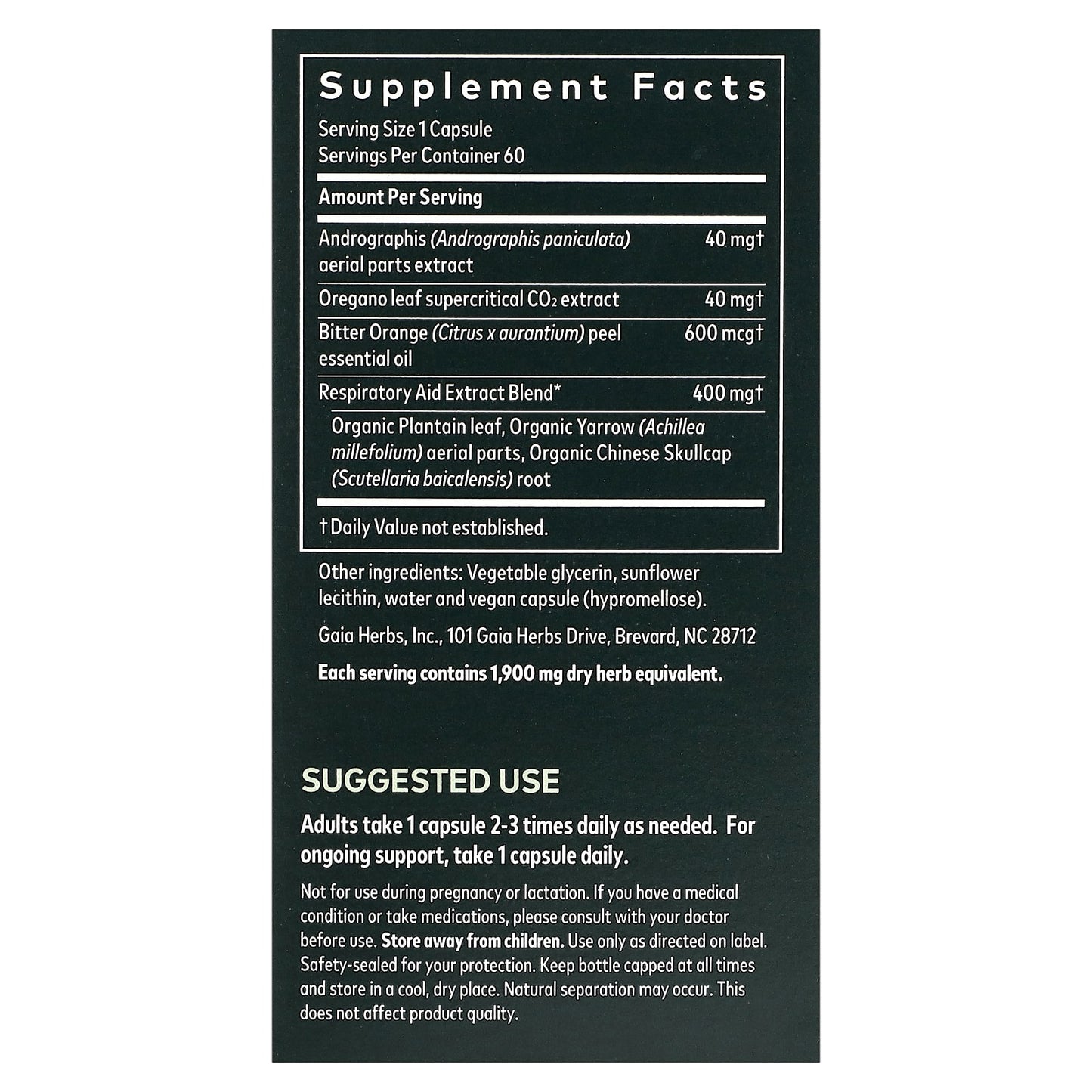 Gaia Herbs Sinus & Lung Supreme - Vegan Liquid Phyto-Caps for Respiratory Support - Image 2
