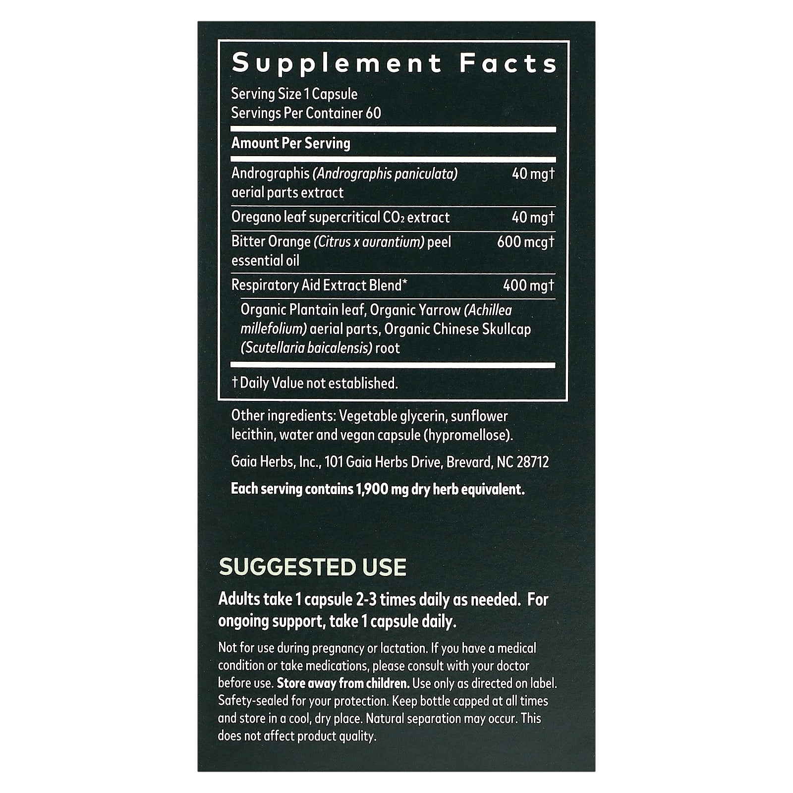 Gaia Herbs Sinus & Lung Supreme - Vegan Liquid Phyto-Caps for Respiratory Support - Image 2