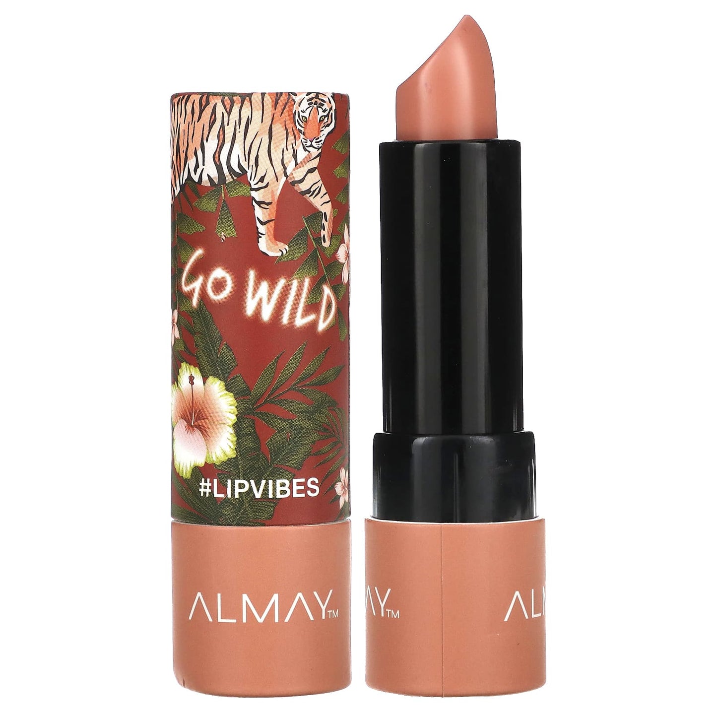 Almay Lip Vibes Lipstick - Vibrant Color in a Single Swipe - Image 1
