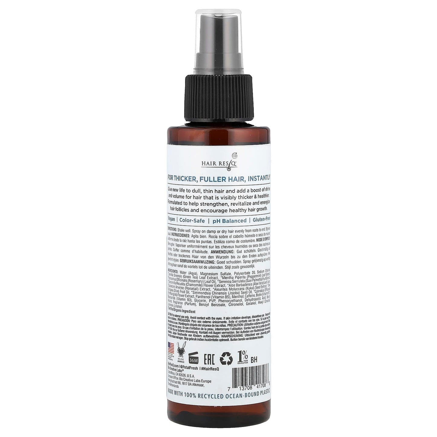 Petal Fresh, Hair ResQ®, Thickening Treatment, Volumizing Spray, 5 fl oz (147 ml) - Image 2