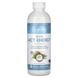 BrainMD Organic MCT Energy Oil for Mental Focus and Energy