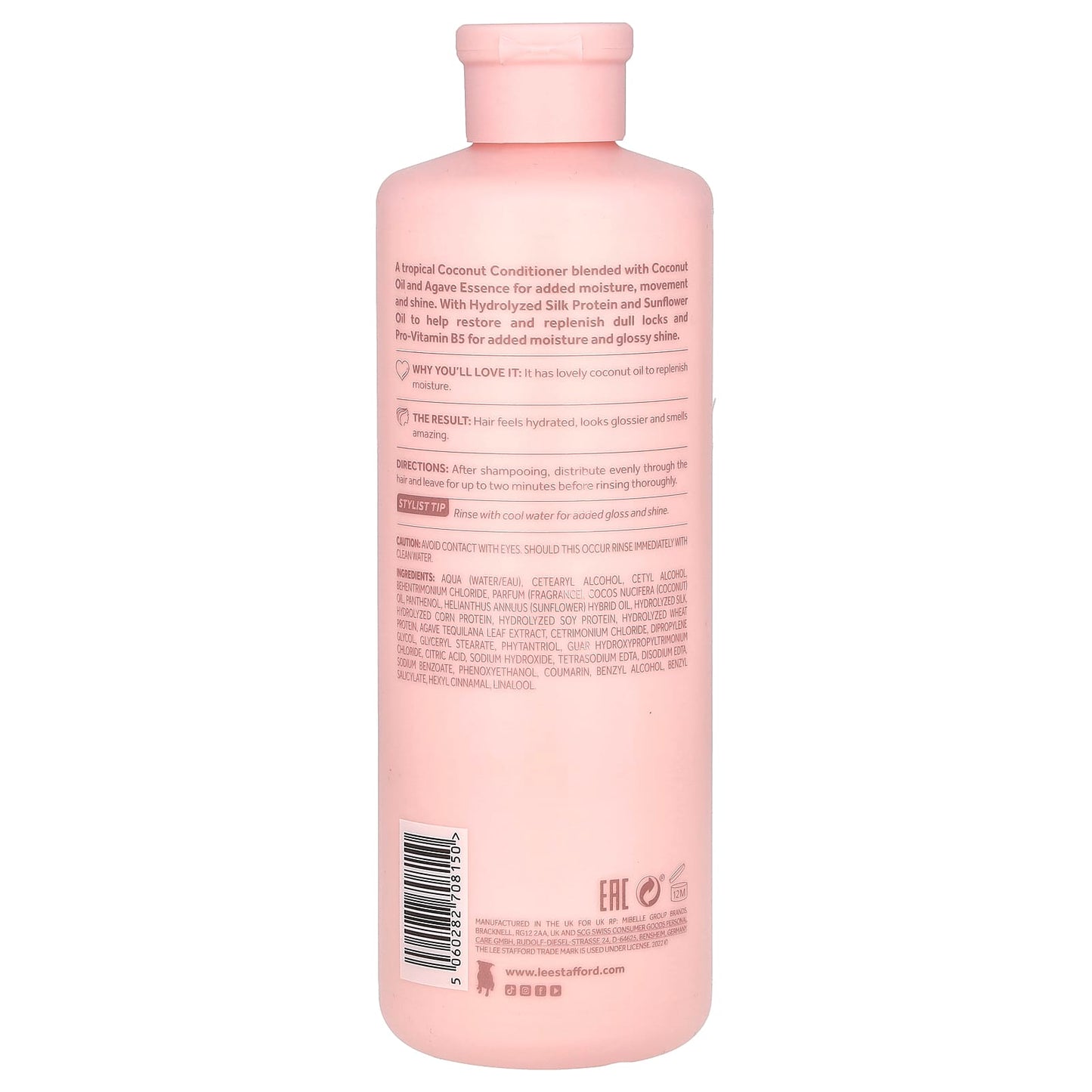 Lee Stafford, Coco Loco, Shine Conditioner, For Dull, Lacklustre Hair, 16.9 fl oz (500 ml) - Image 2