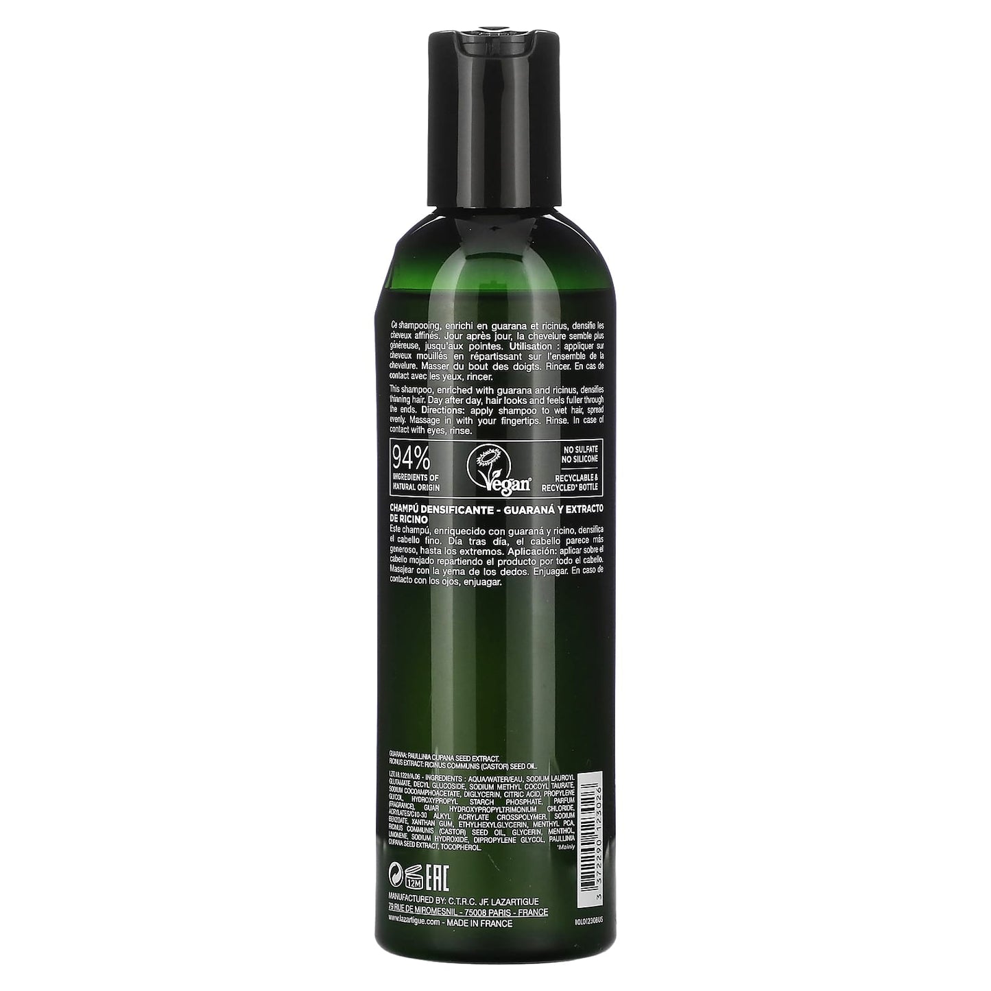 Lazartigue, Fortify, Densifying Shampoo, Thinning Hair, 8.4 fl oz (250 ml) - Image 2