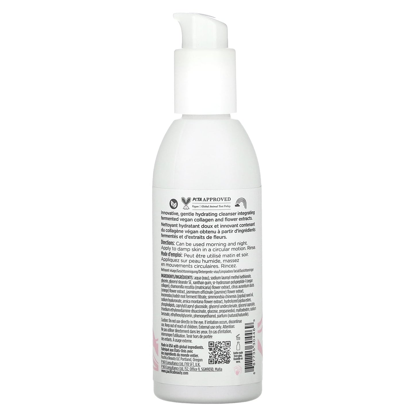 Pacifica, Vegan Cream, Creamy Gel Cleanser, 4.7 fl oz (140 ml) - Image 2