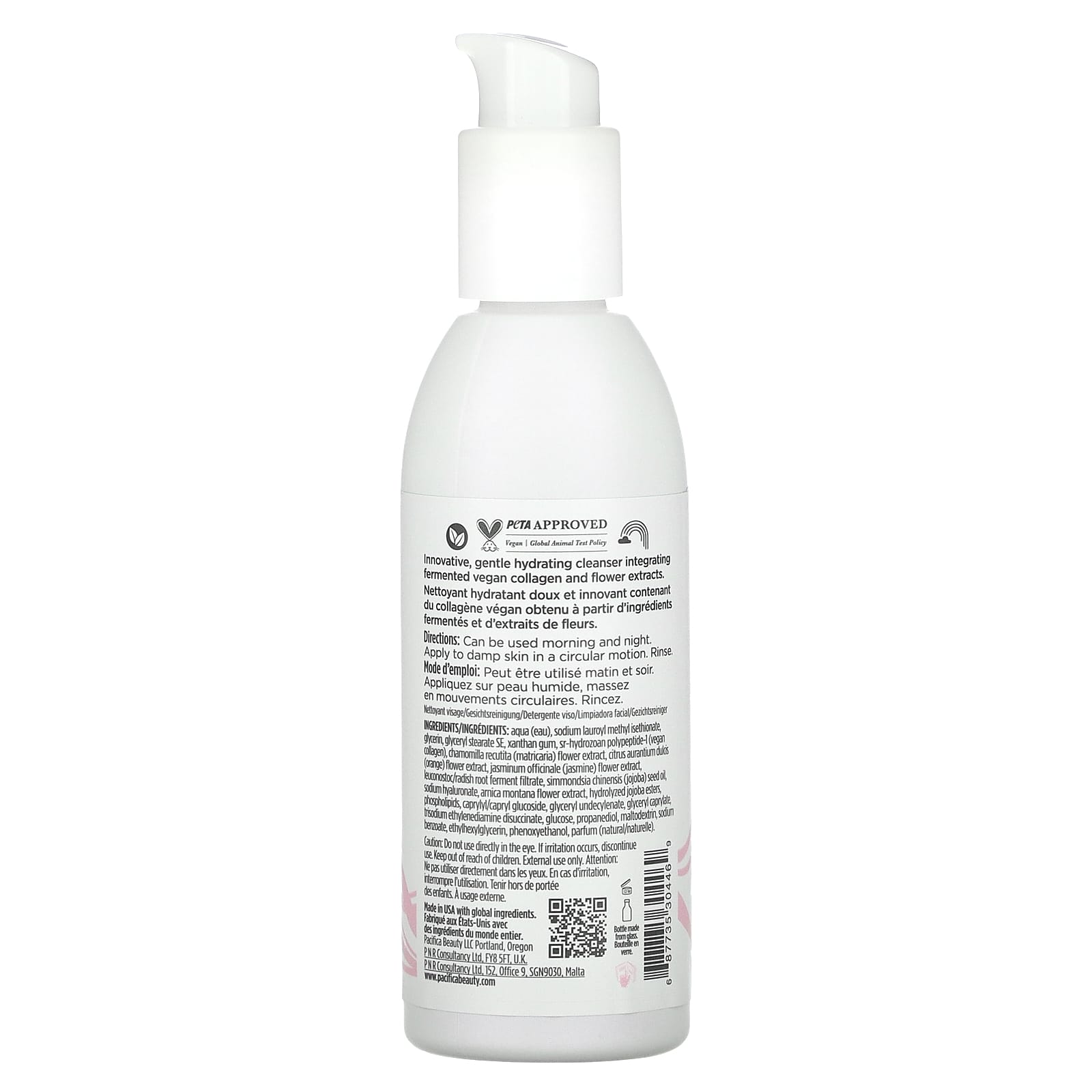 Pacifica, Vegan Cream, Creamy Gel Cleanser, 4.7 fl oz (140 ml) - Image 2