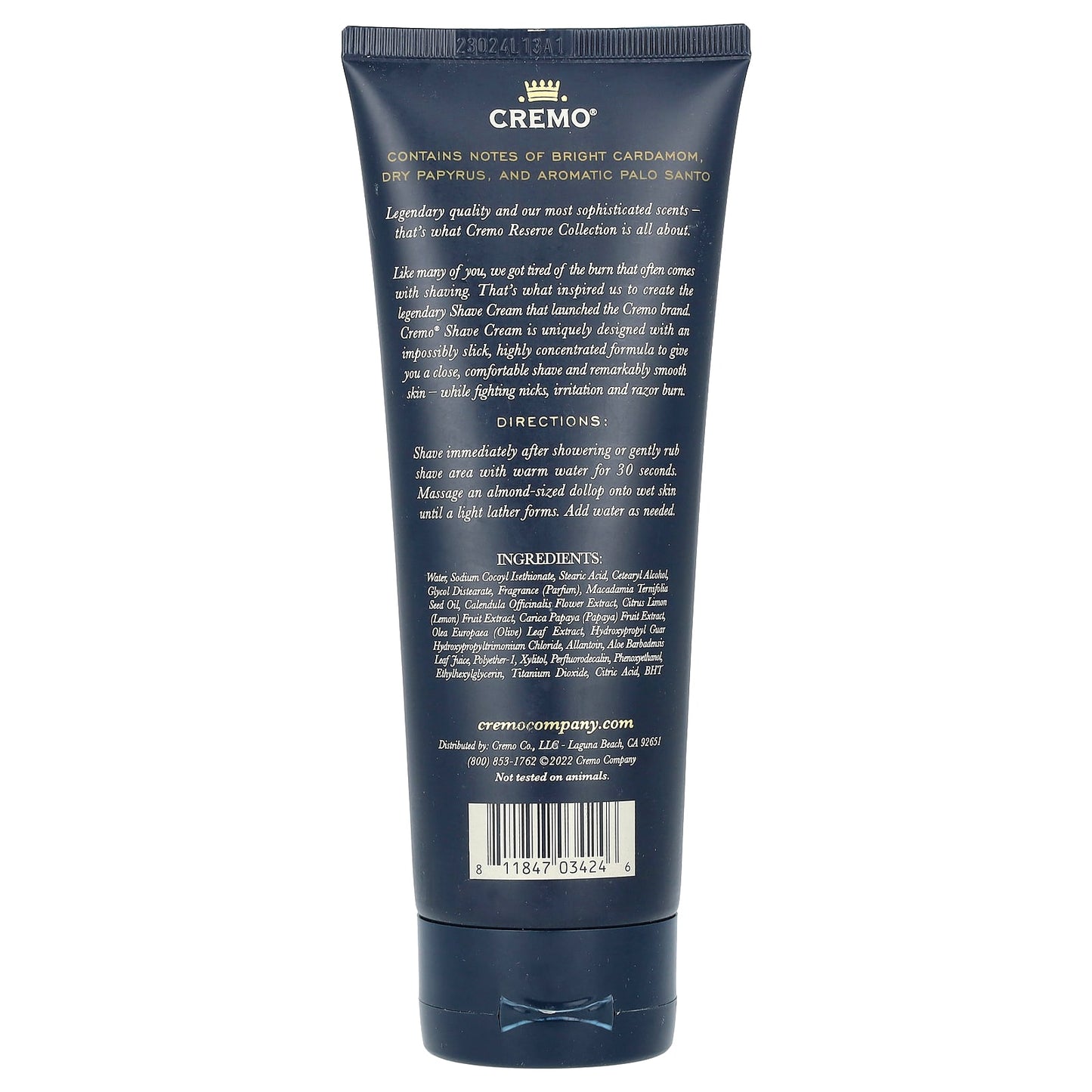 Palo Santo Shave Cream by Cremo - 90 Day Supply for Smooth Skin - Image 2