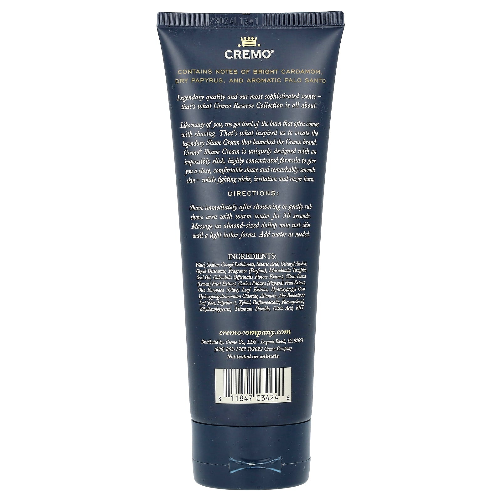 Palo Santo Shave Cream by Cremo - 90 Day Supply for Smooth Skin - Image 2
