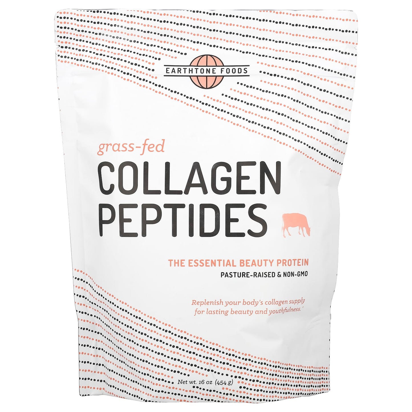 Grass-Fed Collagen Peptides for Youthful Beauty & Skin - Earthtone Foods - Image 1