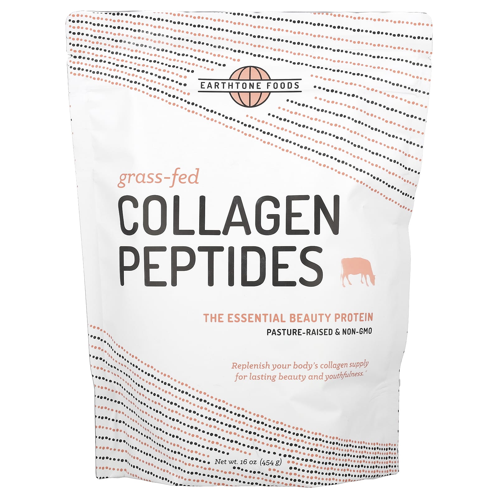 Grass-Fed Collagen Peptides for Youthful Beauty & Skin - Earthtone Foods - Image 1