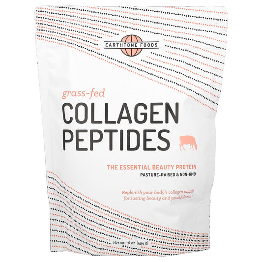 Grass-Fed Collagen Peptides for Youthful Beauty & Skin - Earthtone Foods - Image 1