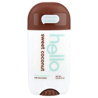 24 Hour Deodorant with Shea Butter & Coconut: Natural, Vegan & Cruelty-Free