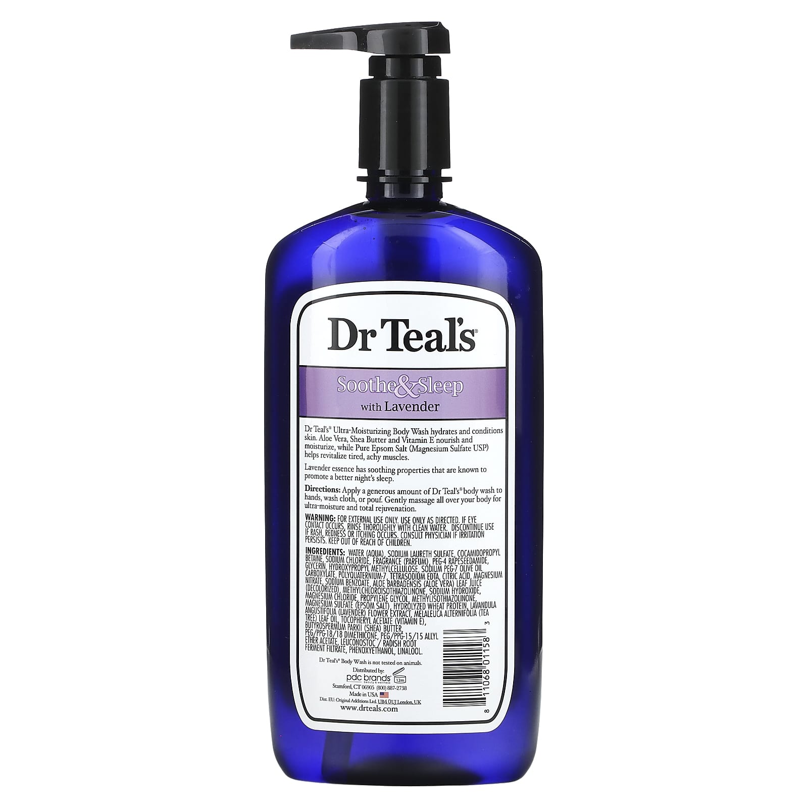 Dr. Teal's Ultra-Moisturizing Body Wash with Lavender & Epsom Salt - Image 2