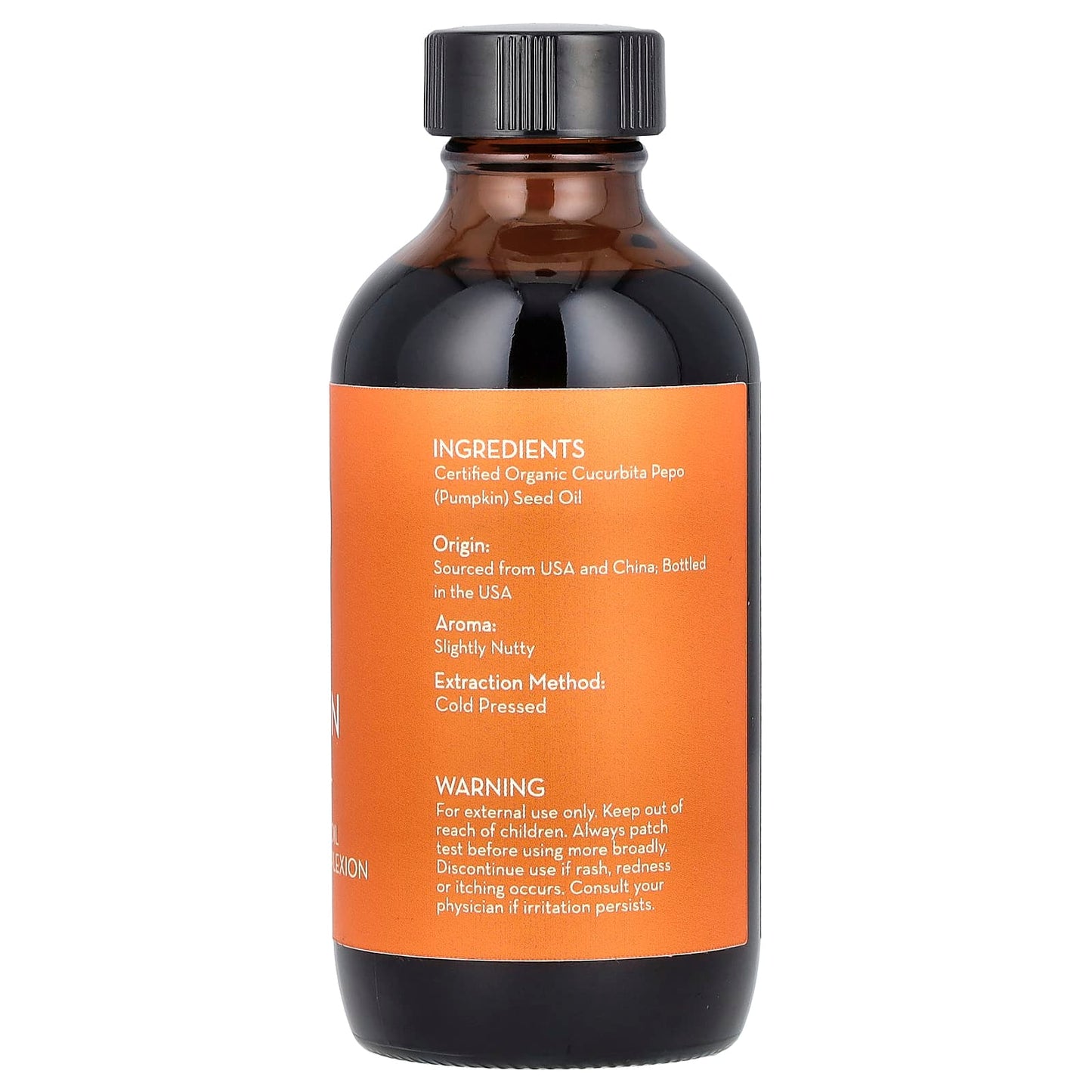 Pure Body Naturals, Organic Pumpkin Seed Oil, 4 fl oz (118 ml) - Image 2