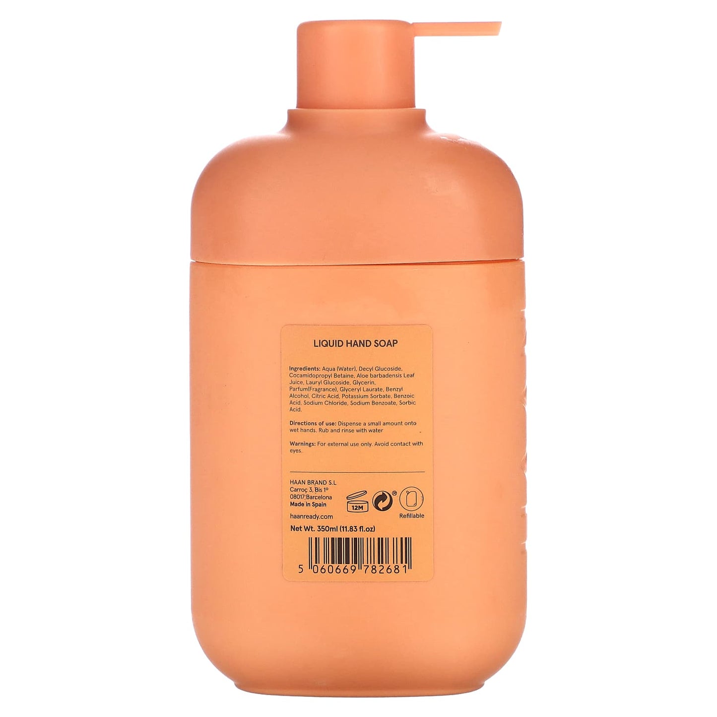 Luxurious Sunset Fleur Hand Soap by Haan, 95% Natural Origin - Image 2