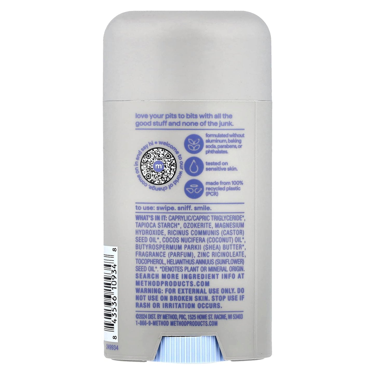Method, Deodorant, Simply Nourish, 2.65 fl oz (75 g) - Image 2